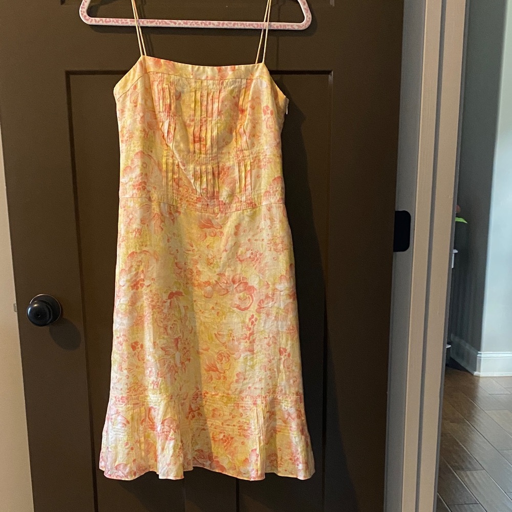 Floral Spaghetti Strap Dress